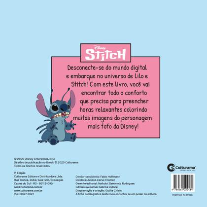 Imagem de Livro - Stitch Comfy Relax
