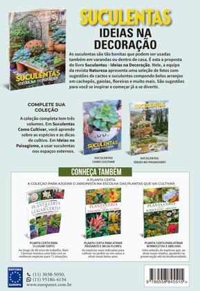 Imagem de Livro - Suculentas - Ideias na Decoração