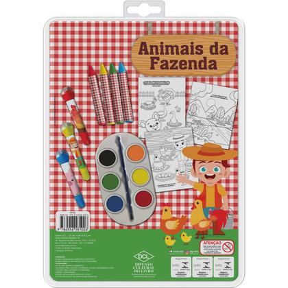 Imagem de Livro - Super Color Pack - Animais da Fazenda