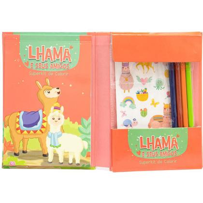 Imagem de Livro - Superkit de Colorir: Lhama e seus Amigos
