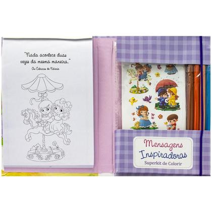 Imagem de Livro - Superkit Encantado para colorir e inspirar (Estrela Guia)