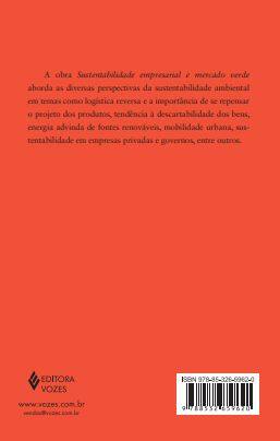 Imagem de Livro - Sustentabilidade empresarial e mercado verde