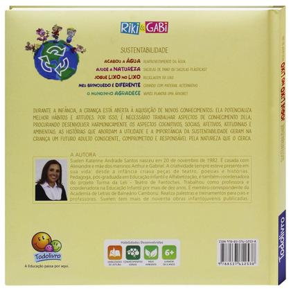 Imagem de Livro - Sustentabilidade: Jogue lixo no lixo (Riki & Gabi)