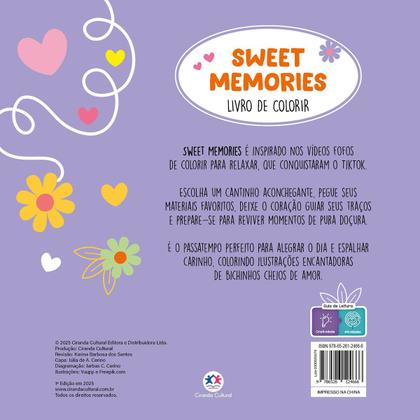 Imagem de Livro - Sweet Memories