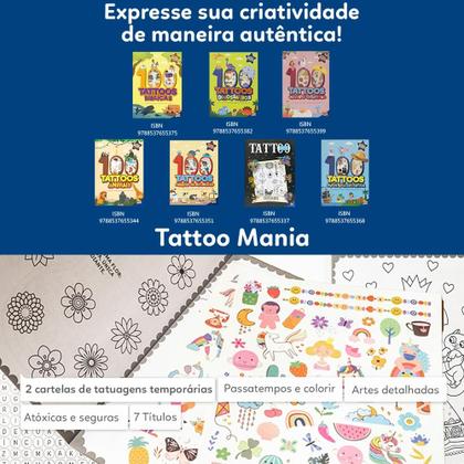 Imagem de Livro - Tattoo Mania: Dinossauros