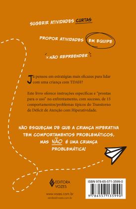 Imagem de Livro - TDAH: o que fazer e o que evitar
