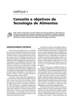 Imagem de Livro - Tecnologia de Alimentos