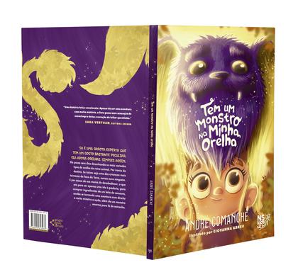 Imagem de Livro - Tem um monstro na minha orelha