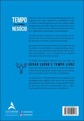 Imagem de Livro - Tempo é o melhor negócio