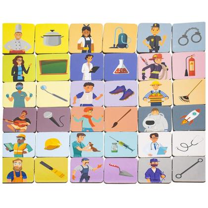 Imagem de Livro - Todolivro Play MEMO 4A Profissões