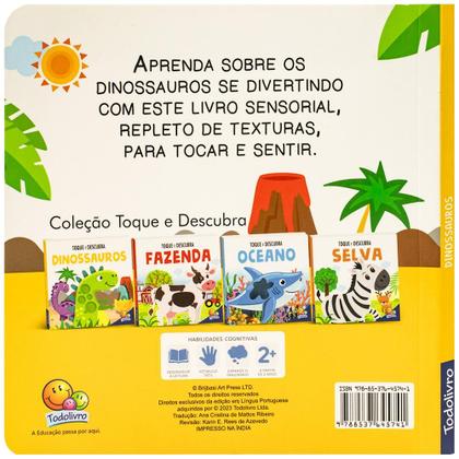 Imagem de Livro - Toque e Descubra: Dinossauros