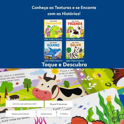 Imagem de Livro - Toque e Descubra: Dinossauros