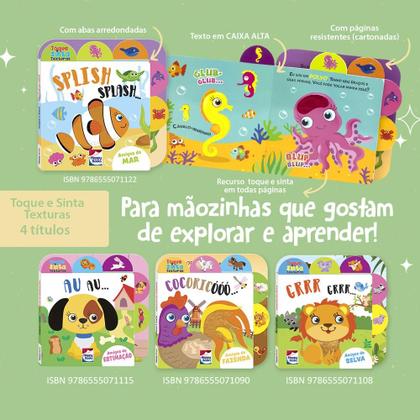 Imagem de Livro - Toque e Sinta as Texturas: SPLISH-SPLASH!