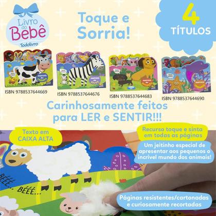 Imagem de Livro - Toque e Sorria: Animais Marinhos