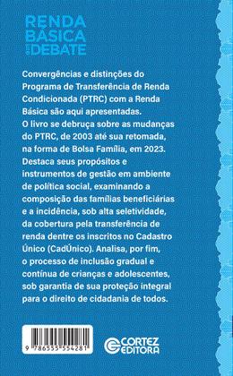 Imagem de Livro - Transferência de renda no Brasil