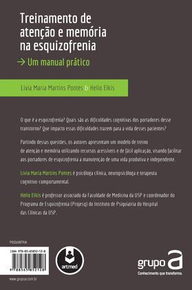 Imagem de Livro - Treinamento de Atenção e Memória na Esquizofrenia