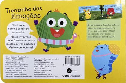 Imagem de Livro - Trenzinho das emoções