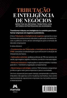 Imagem de Livro - Tributação e inteligência de negócios
