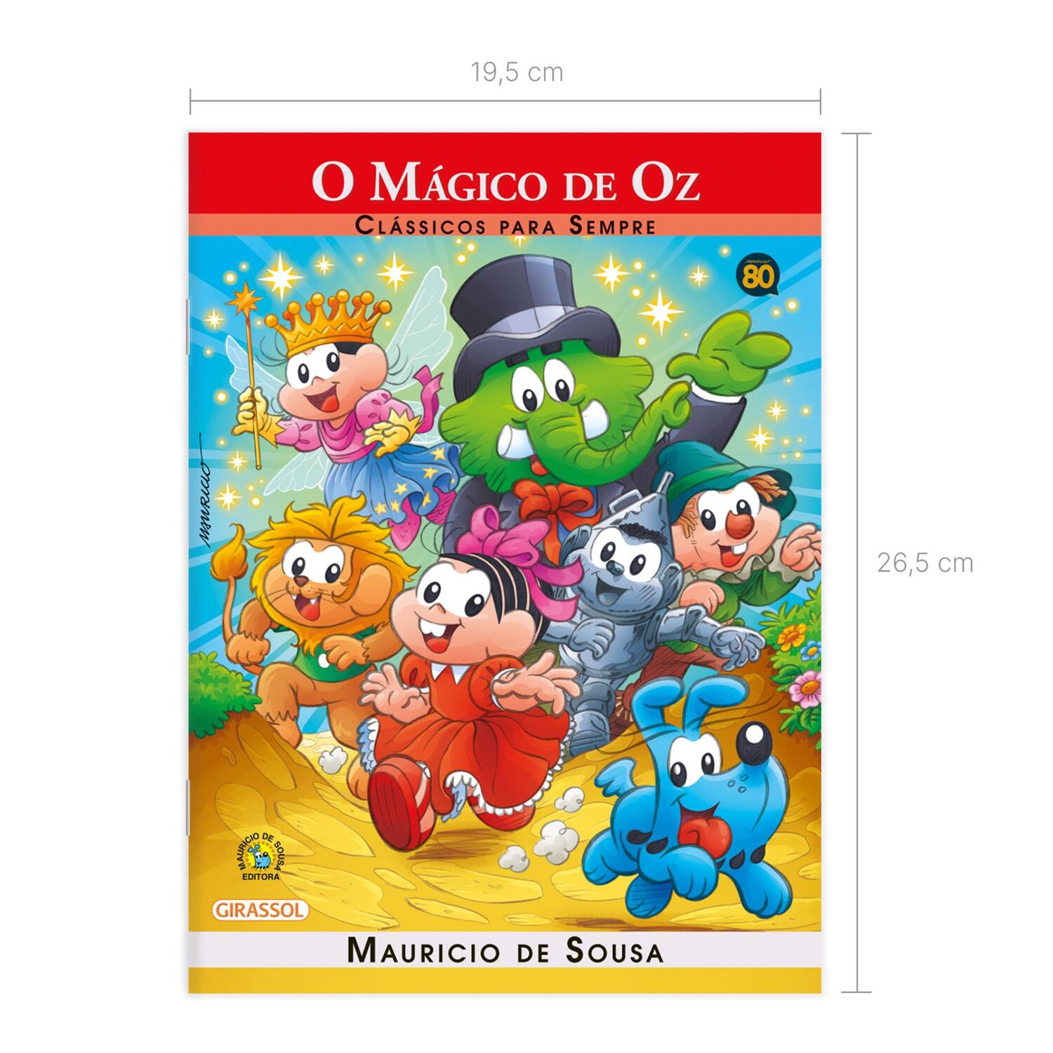 Imagem de Livro - Turma da Mônica - Clássicos para Sempre - O Mágico de Oz
