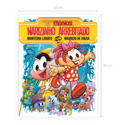 Imagem de Livro - Turma da Mônica e Monteiro Lobato - Narizinho Arrebitado