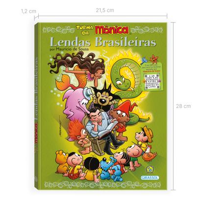 Imagem de Livro - Turma da Mônica - Lendas Brasileiras por Mauricio de Sousa - Áudio disponível em QR Code