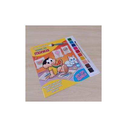 Imagem de Livro - Turma da Mônica Livro para Pintar com Aquarela - Magali