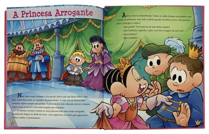Imagem de Livro - Turma da Mônica Princesas & Princesas - A Bela e a Fera/ A Princesa Arrogante