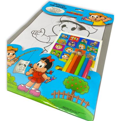 Imagem de Livro - Turma do Chico Bento Diversão com Adesivos