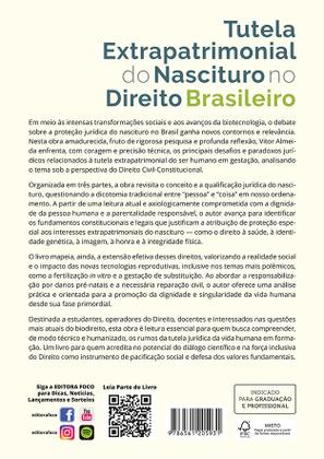 Imagem de Livro - Tutela Extrapatrimonial do Nascituro no Direito Brasileiro - 1ª Ed - 202