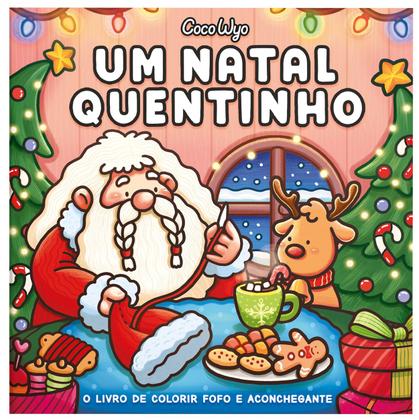 Livro - Um Natal quentinho (Cozy Christmas) – livro de colorir Coco Wyo Imagem de Livro - Um Natal quentinho (Cozy Christmas) – livro de colorir Coco Wyo