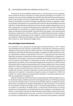 Imagem de Livro - Uma Abordagem Psicológica Para o Diagnóstico com Base na CID-11