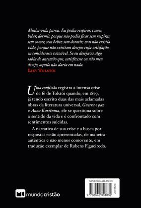 Imagem de Livro - Uma confissão — Tradução original do russo por Rubens Figueiredo