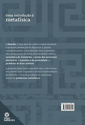 Imagem de Livro - Uma introdução à metafísica
