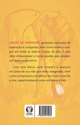 Imagem de Livro - Unção do rompedor