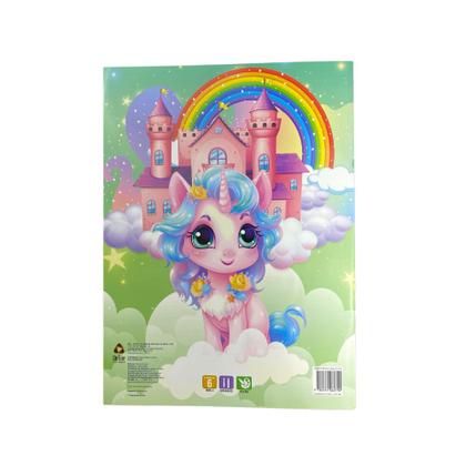 Imagem de Livro - Unicórnios Aventuras para Colorir