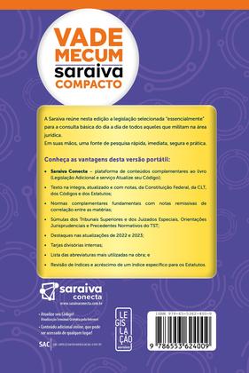 Imagem de Livro - Vade Mecum Compacto - 27ª edição 2023