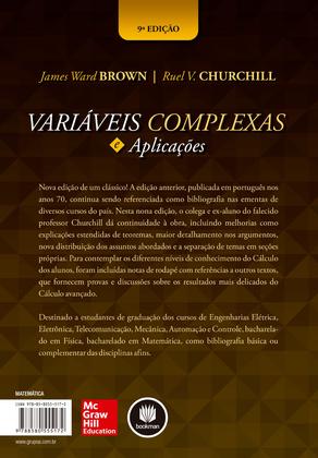 Imagem de Livro - Variáveis Complexas e Aplicações