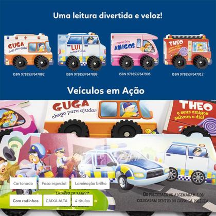 Imagem de Livro - Veículos em Ação II: Lui Protege a Cidade