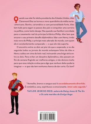 Imagem de Livro - Vermelho, branco e sangue azul
