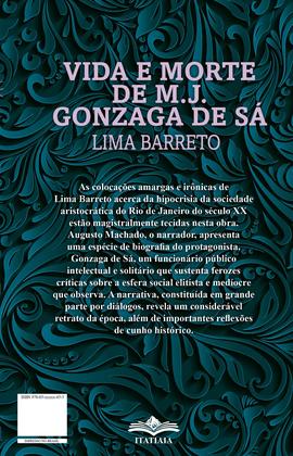 Imagem de Livro - Vida e Morte de M. J. Gonzaga de Sá