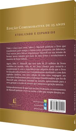 Imagem de Livro - Você nasceu para liderar (Edição comemorativa de 25 anos - atualizada e expandida)