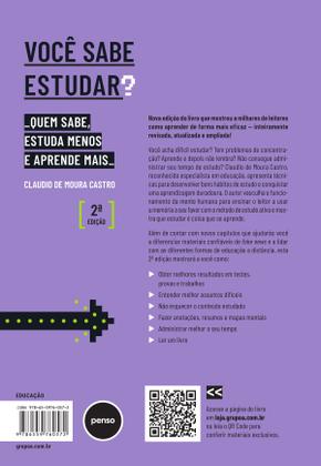 Imagem de Livro - Você Sabe Estudar?