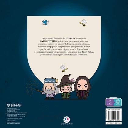 Imagem de Livros Colorir Harry Potter - Casas de Hogwarts - Oficial TEMA:Corvinal