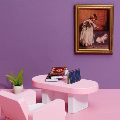 Imagem de Livros de casa de bonecas em miniatura Skylety 1:12 em escala x24 sortidos