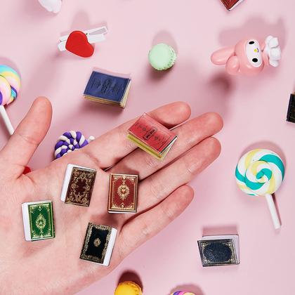 Imagem de Livros de casa de bonecas em miniatura Skylety 1:12 em escala x24 sortidos