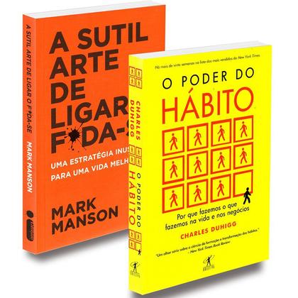 Imagem de Livros O Poder do Hábito + A Sutil Arte de Ligar o Foda-Se