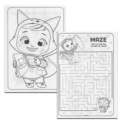 Imagem de Livros para colorir e atividades Bendon Cry Babies com Imagine Ink