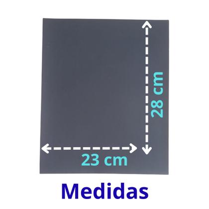 Imagem de Lixa 2000 Kit 5 lixas d'água Grão Folhas Polimento Lixamento Acabamento Carbeto Silício D'agua
