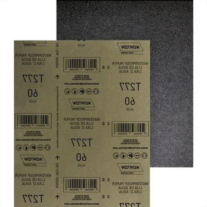Imagem de Lixa D Agua Norton 1200 - Kit C/50 Pecas