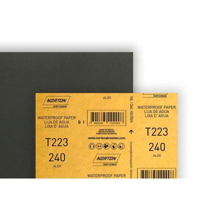 Imagem de Lixa Dagua Norton 240 T223 - Kit C/50